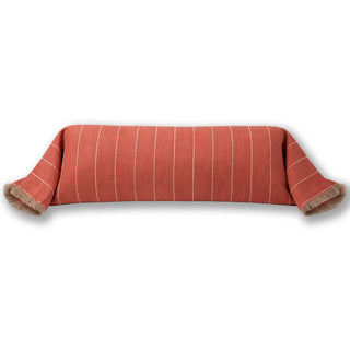 COJÍN LINO SACO MILAGROS TERRACOTA 40X140 CM