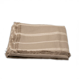 CUBRECAMA LINO SUSPIRO CRUDO 270X270 CM