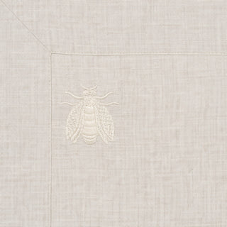 INDIVIDUAL LINO LEGIADO ABEJA BLANCA 30X50 CM