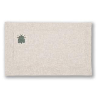 INDIVIDUAL LINO LEGIADO ABEJA VERDE 30X50 CM